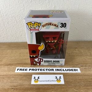 Robot Devil Funko Pop #30 Futurama Vaulted NOT MINT